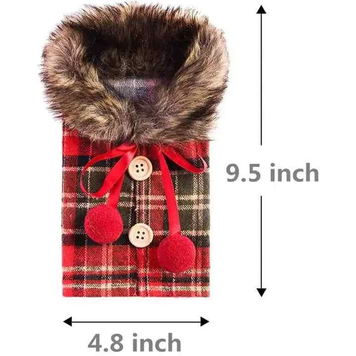 Weihnachtsflaschen Deko